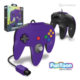 Wired Captain Premium Controller (Rival Purple) for N64