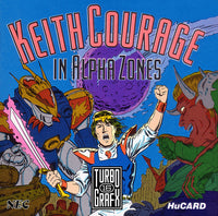 Keith Courage in Alpha Zones (Complete in Card Case)