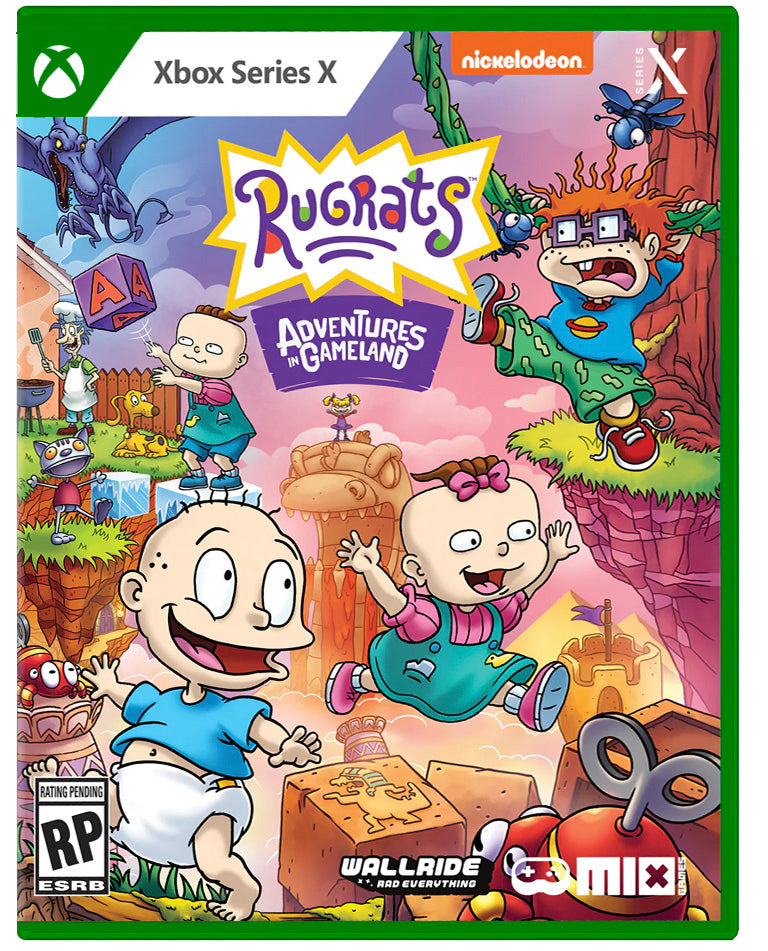 Jeu De Société Rugrats Adventute Game Nickelodeon - Version Vintage - Bon État Complet