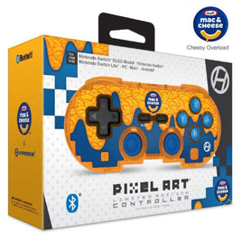 Kraft Mac & Cheese Pixel Art Bluetooth Controller (Cheesy Overload) for Switch