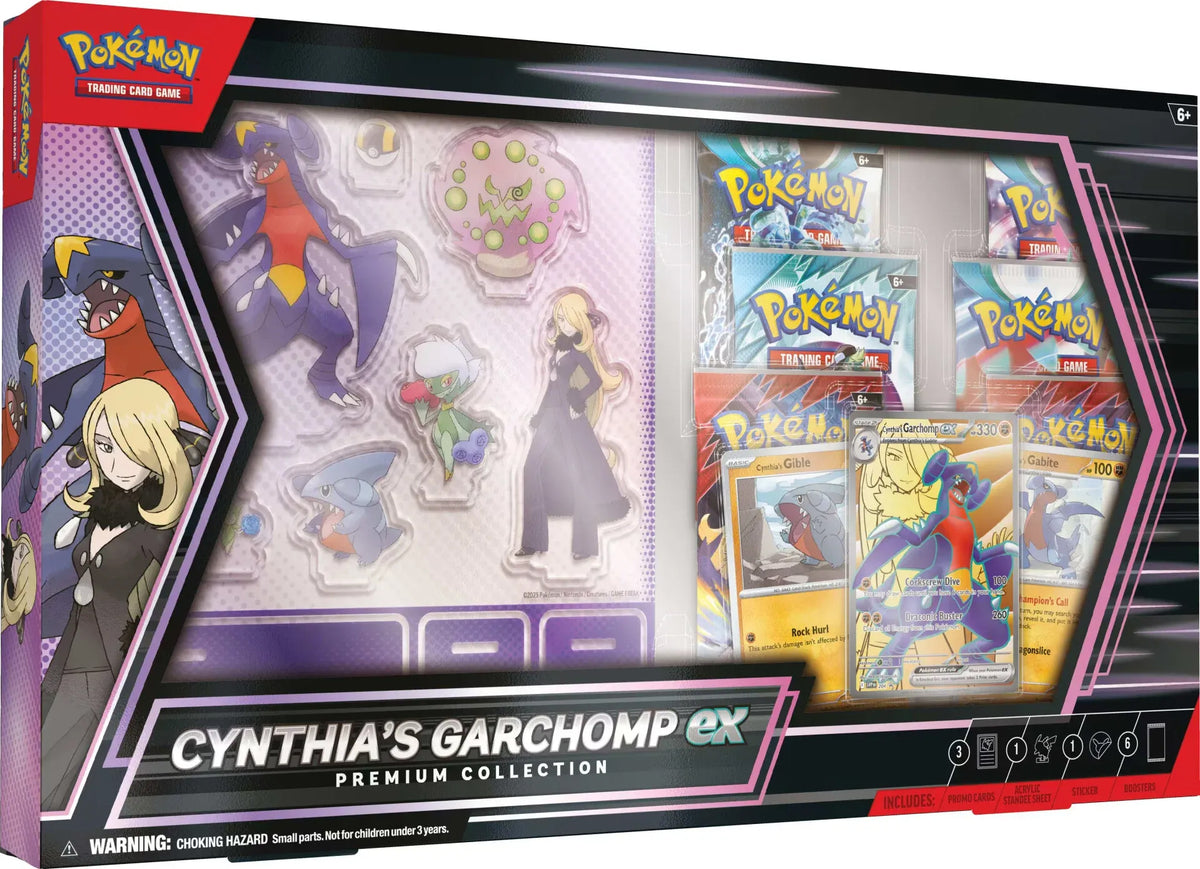 Pokemon TCG Cynthia's Garchomp ex Premium Collection (LIMIT