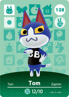 Animal Crossing Amiibo Card (Tom 128)