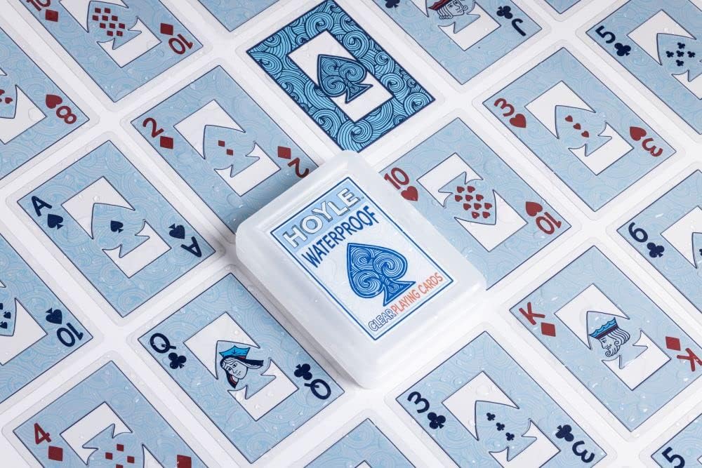 Clear Waterproof Playing Cards Microplay Newmarket