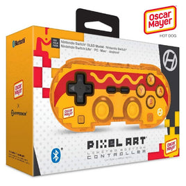 Oscar Mayer Pixel Art Bluetooth Controller (Hot Dog) for Switch