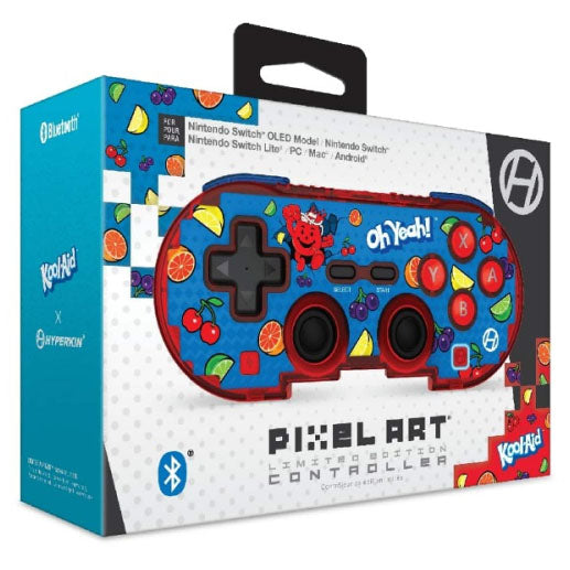 Kool-Aid Pixel Art Bluetooth Controller (Oh Yeah) for Switch