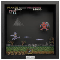 Ghosts 'n Goblins: The Red Arremer Pixel Frame (9x9in)
