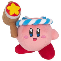 Kirby All Star Collection Hammer Kirby 6" Plush Toy