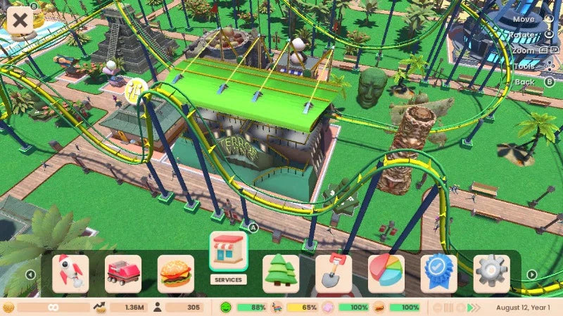 Roller Coaster Tycoon Adventures Deluxe Microplay Newmarket