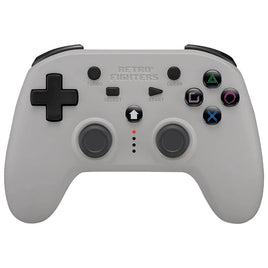 Defender Wireless Gamepad (Grey) for PS1, PS2, PS3, Switch & PC