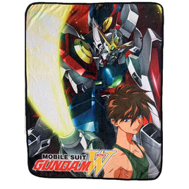 Mobile Suit Gundam: Wing Heero Yuy Plush Throw Blanket