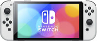 Nintendo Switch (OLED) White JoyCons (Pre-Owned)