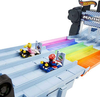 Hot Wheels Mario Kart Rainbow Road Playset