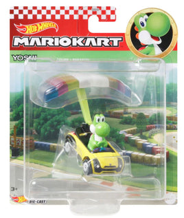 Hot Wheels Mario Kart Gliders (Yoshi Sports Coupe + Parafoil)