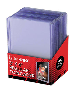 Ultra Pro Toploader Regular 3" x 4" 25 Pack