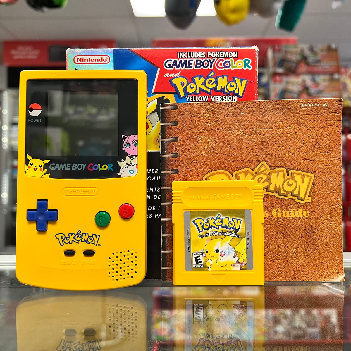 Game Boy Color Console (Pokemon Yellow Special Edition) (Complete