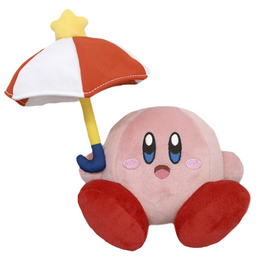 Kirby All Star Collection Parasol Kirby 8″ Plush Toy