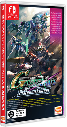 SD Gundam G Generation Cross Rays (Platinum Edition) (Import)