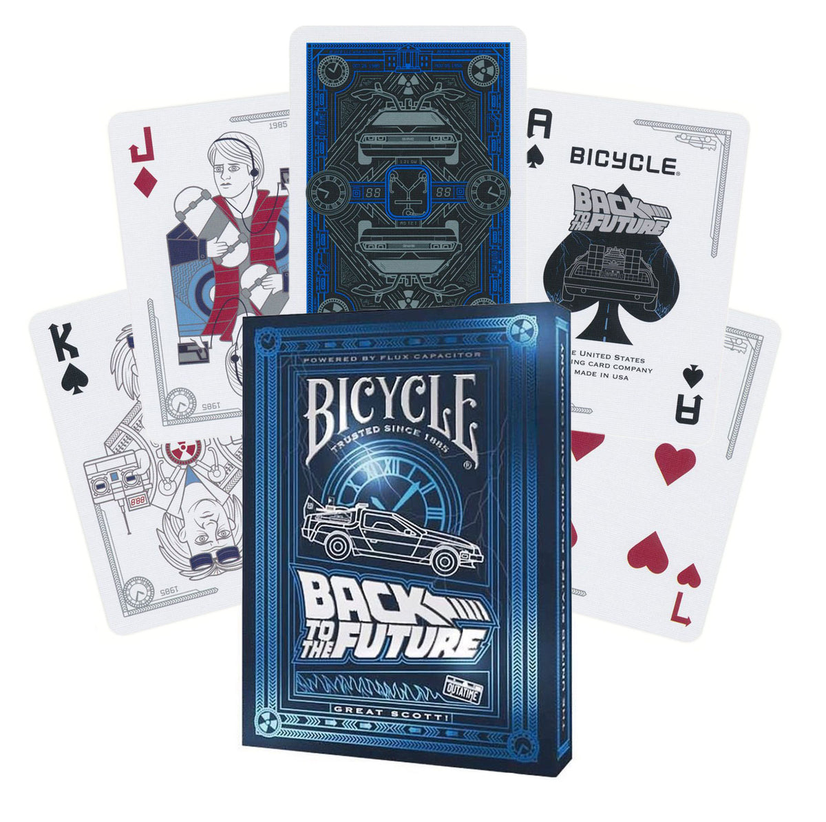 Back to the Future Playing Cards Microplay Newmarket