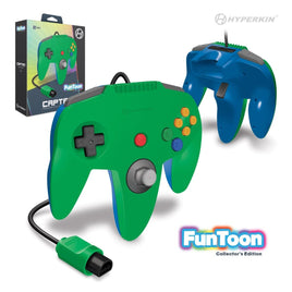 Wired Captain Premium Controller (Hero Green) for N64