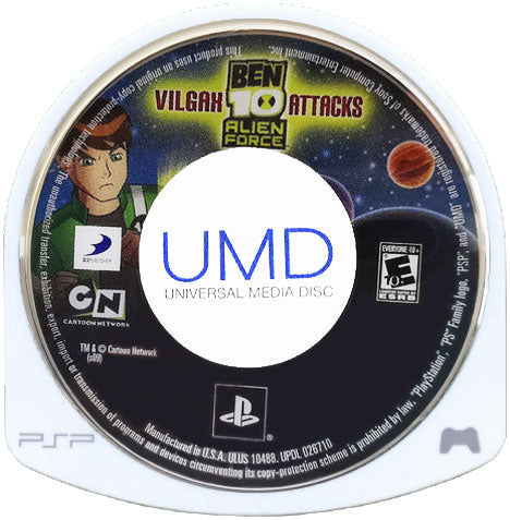Jeu Ben 10 Alien Force Sur Sony PSP – Complet Avec Manuel – Occasion
