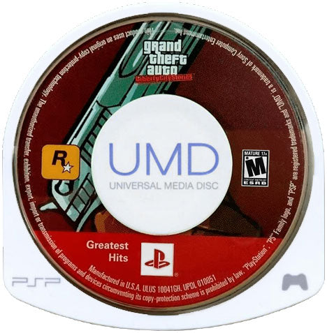 PSP - Grand Theft Auto Liberty City Stories - 1ère édition Française - Complet Avec Poster