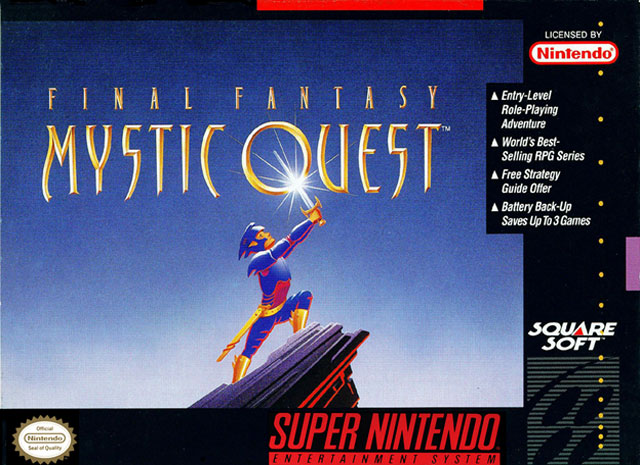 (超激レア／送料無料)Final Fantasy Mystic Questセット Final Fantasy Mystic Quest Nintendo Super Famicom FF SFC
