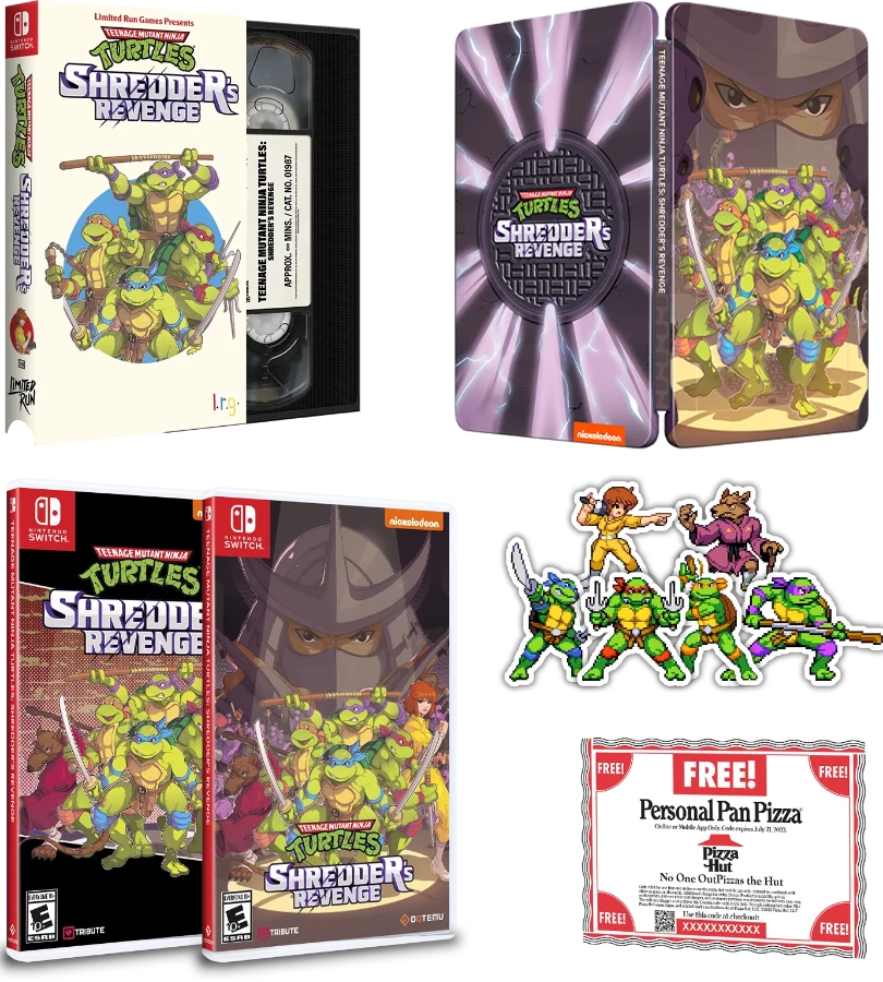 Cassette Soundtrack Teenage Mutant Ninja Turtles NES - Édition Limitée LRG