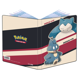 Pokemon TCG Snorlax & Munchlax 4-Pocket Portfolio