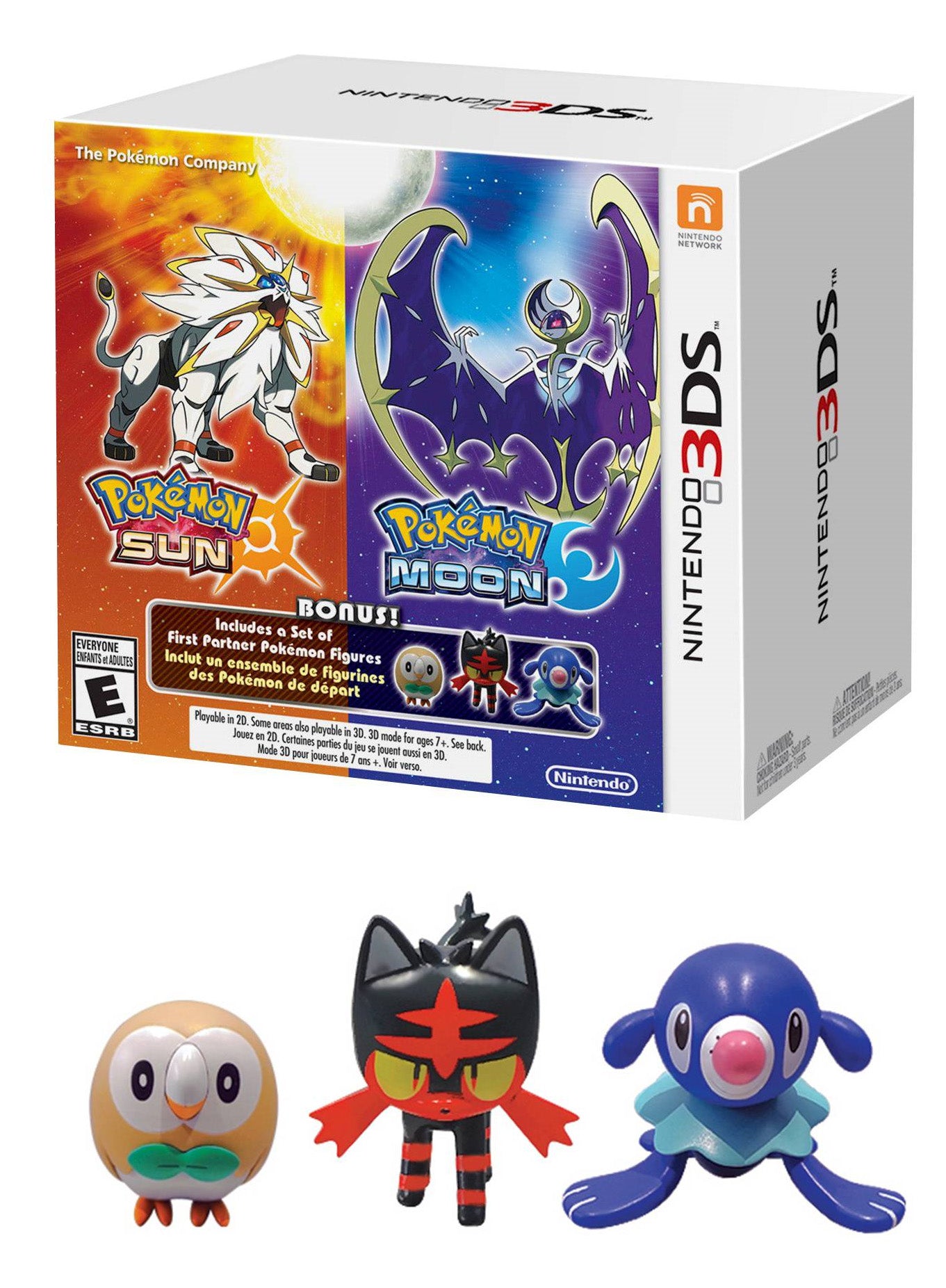 Pokemon Sun & Moon (3 Starter Figures Edition)| Microplay Newmarket