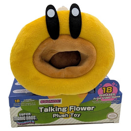 Super Mario Wonder Talking Flower 6" Plush Toy