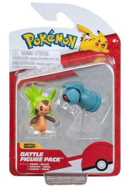 Pokemon Battle Figure Pack Chespin + Beldum