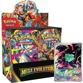 Pokemon TCG Mega Evolution Booster Box Enhanced w/ Promo Card (Limit 1 Per Household Per Day)