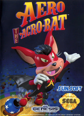 Aero the Acro-Bat (As Is) (Cartridge Only)