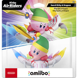 Kirby Air Riders Sword Kirby & Dragon Amiibo