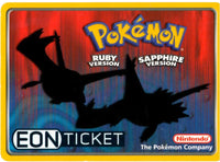 Pokemon e-Reader EON Ticket (Card Only)