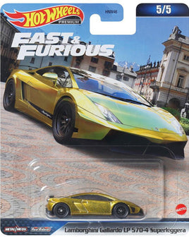 Hot Wheels Premium Fast & Furious (Lamborghini Gallardo LP 570-4 Superleggera)