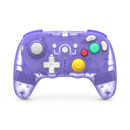 BattlerGC Wireless Pro Gamepad (Glacier) for Gamecube, Switch, Wii & Wii U