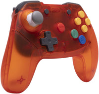 Brawler64 Wireless Controller for N64 (Orange)