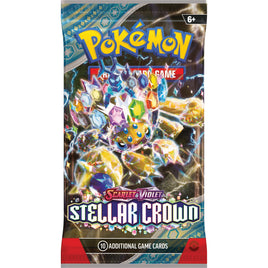 Pokemon TCG Stellar Crown 1-Booster Pack