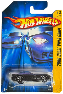 Hot Wheels 2006 Dodge Viper Coupe (Black) 12/38