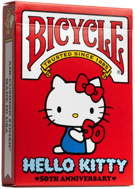 Bicycle Hello Kitty 50th Anniversary Playing Cards