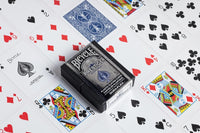 Bicycle Prestige Rider Black Plastic Playing Cards