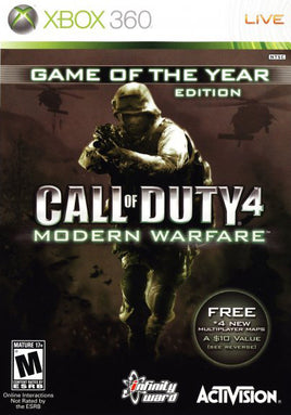Call of Duty 4 Modern Warfare (Game of the Year) (Pre-Owned)