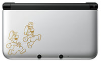 Nintendo 3DS XL Silver Mario & Luigi Limited Edition (Complete in Box)