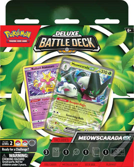 Pokemon TCG Deluxe Meowscarada Battle Deck