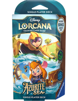 Disney's Lorcana: Azurite Sea Starter Deck (Emerald/Sapphire)