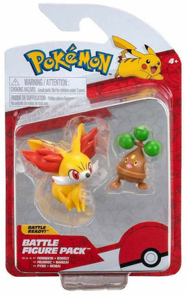 Pokemon Battle Figure Pack Fennekin + Bonsly