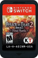 Attack on Titan 2: Final Battle (Cartridge Only)