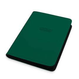 9-Pocket Sideloading Zip Binder (Green)