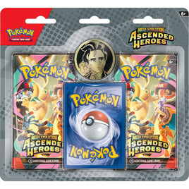 Pokemon TCG Ascended Heroes 2-Pack Blister Collection (Larry's Komala) (Limit 1 Per Household)